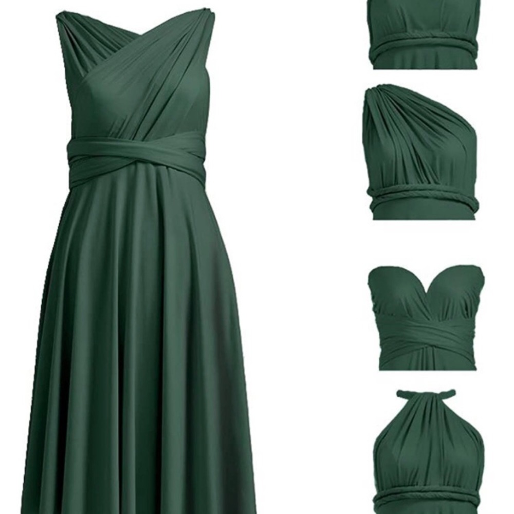 Women's Convertible Dress Short Infinity Dress